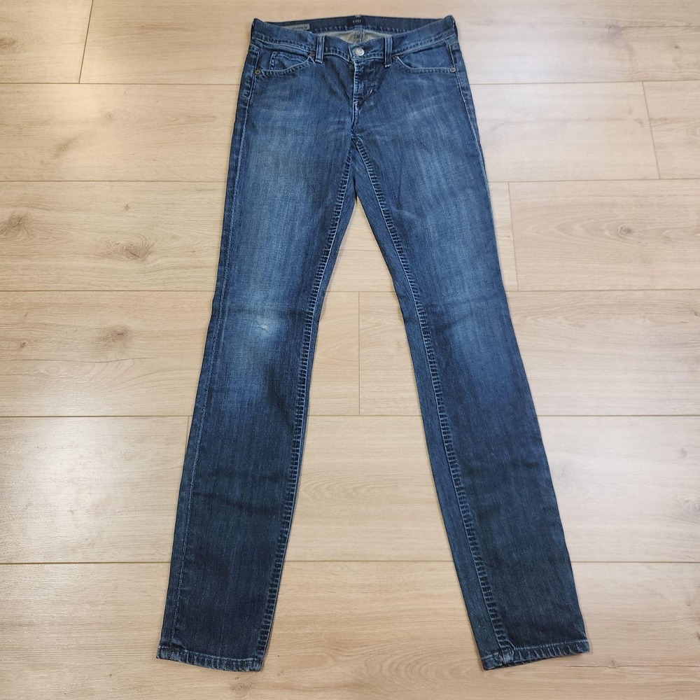 Citizens Of Humanity Avalon Stretch Jeans Womens 25 Blue Low Rise Skinny Denim